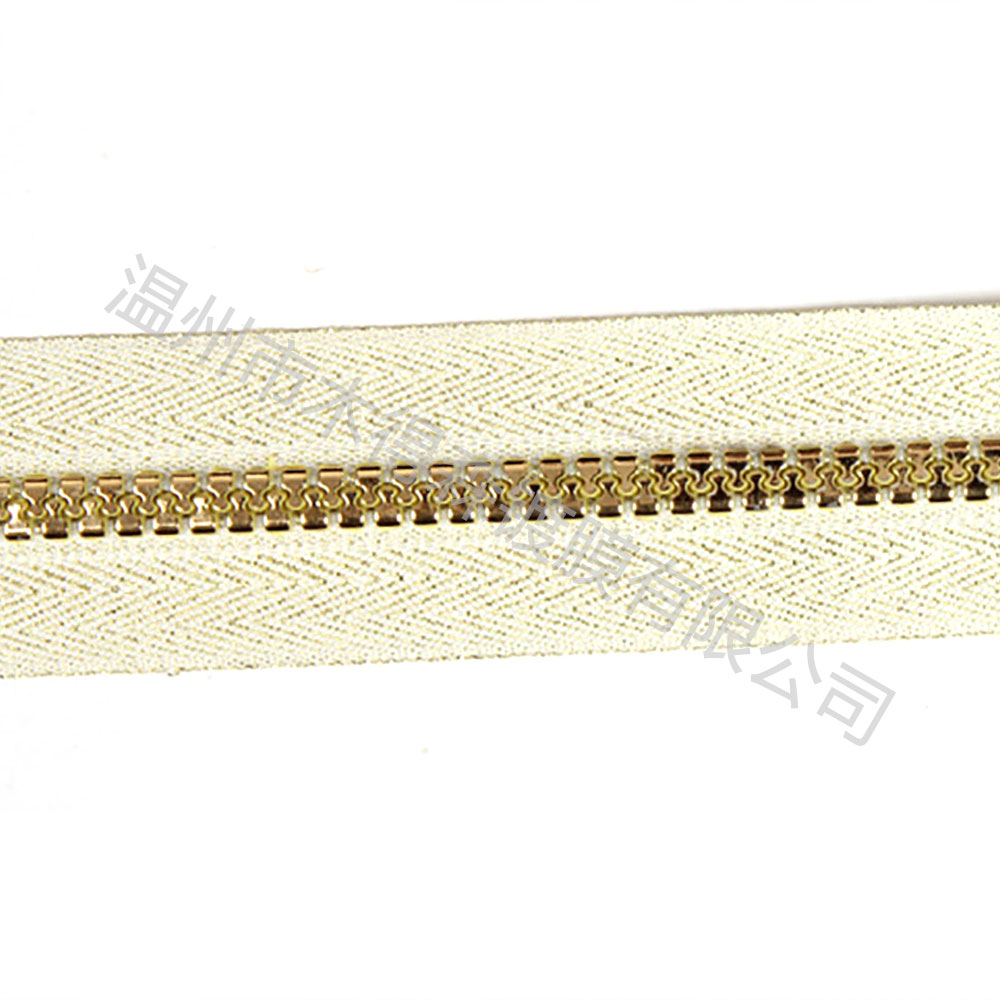 鍍金色電鍍樹脂拉鏈 鍍金色電鍍樹脂拉鏈